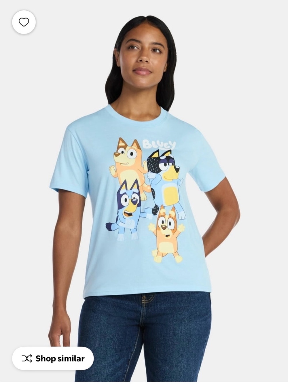 Bluey Graphic Tee Bundle (2 shirts) (XXS/XS)